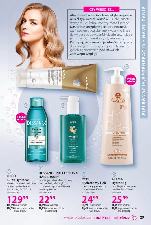 Gazetka promocyjna Hebe str. 29