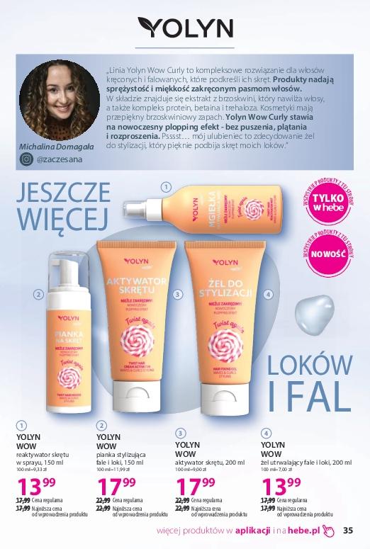 Gazetka promocyjna Hebe str. 35