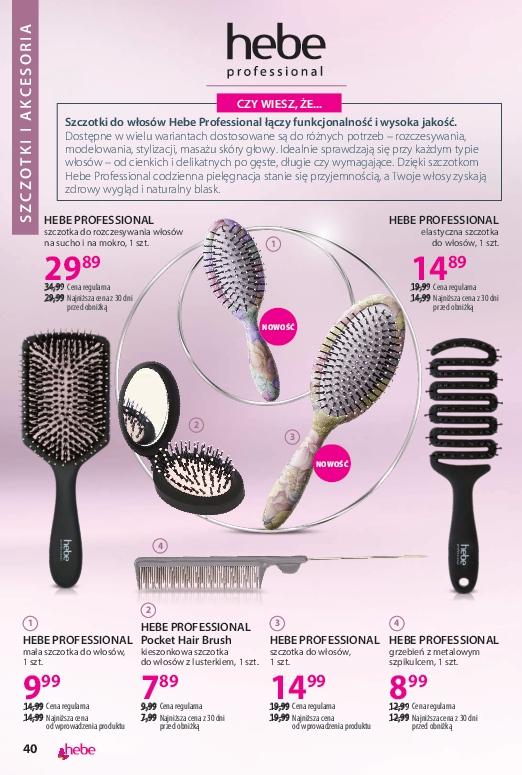Gazetka promocyjna Hebe str. 40