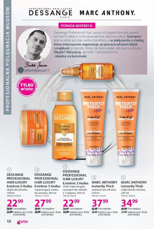 Gazetka promocyjna Hebe str. 12