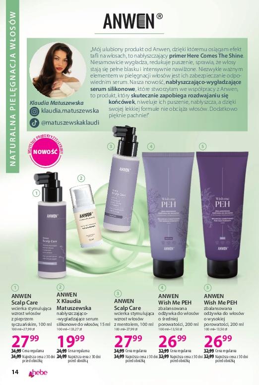 Gazetka promocyjna Hebe str. 14