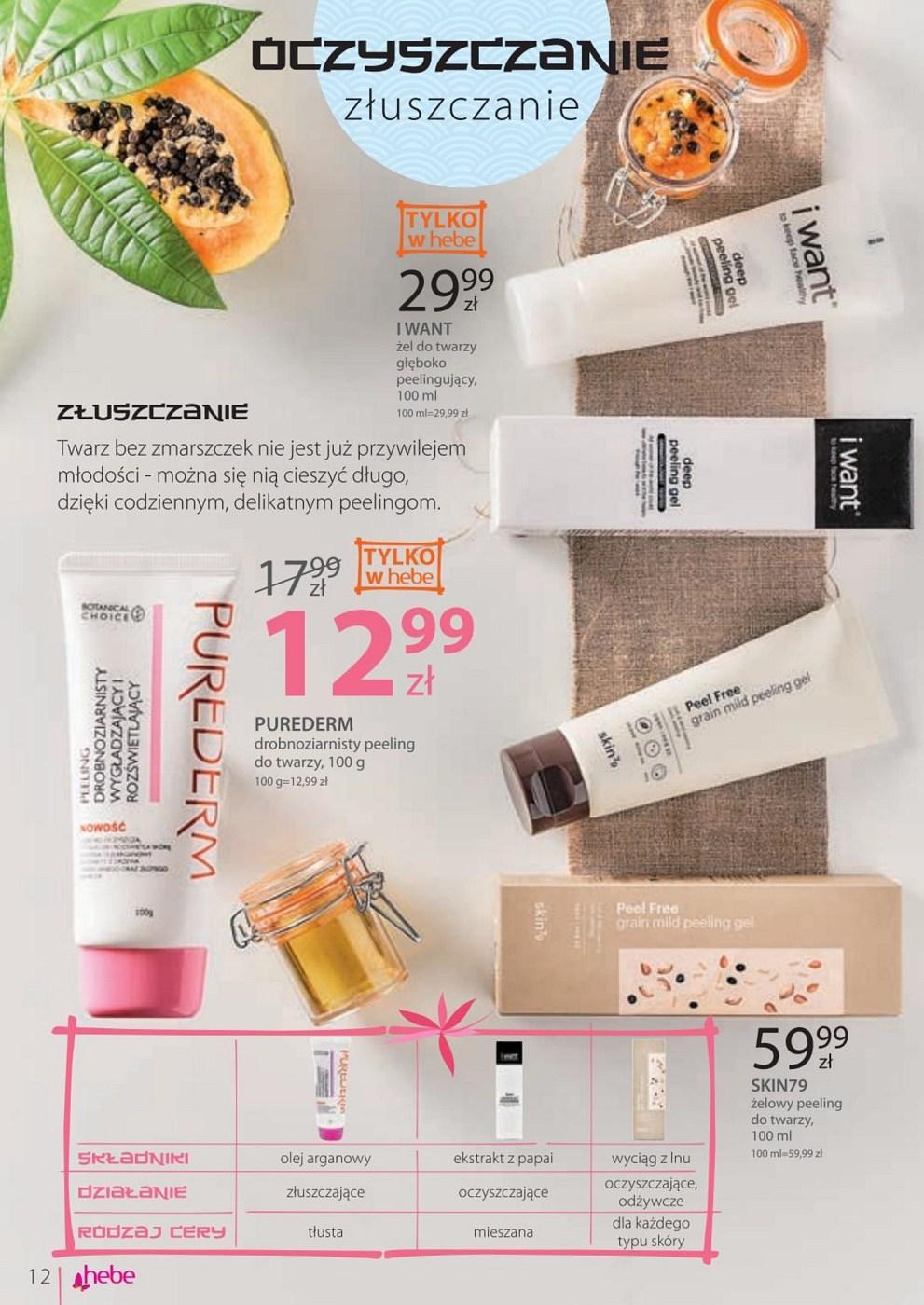 Gazetka promocyjna Hebe str. 12