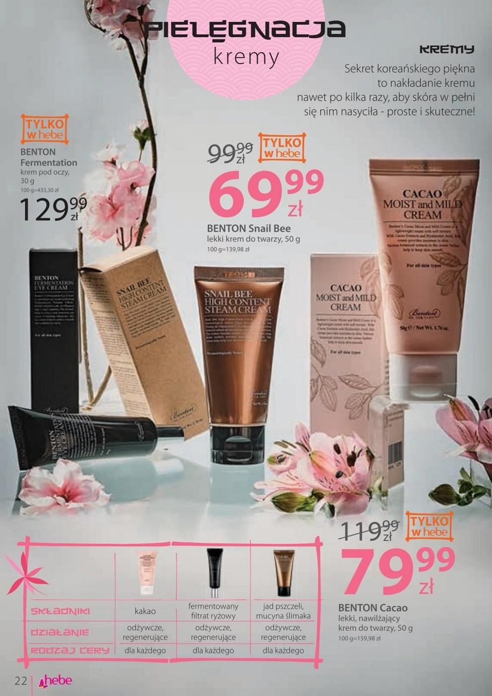 Gazetka promocyjna Hebe str. 22