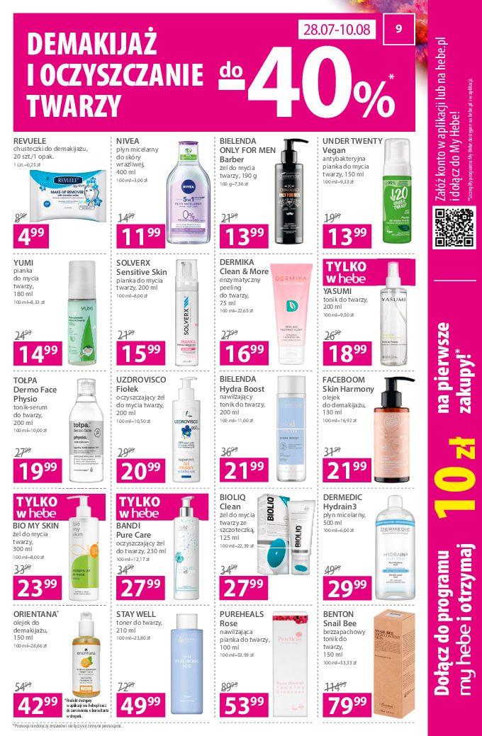 Gazetka promocyjna Hebe str. 9