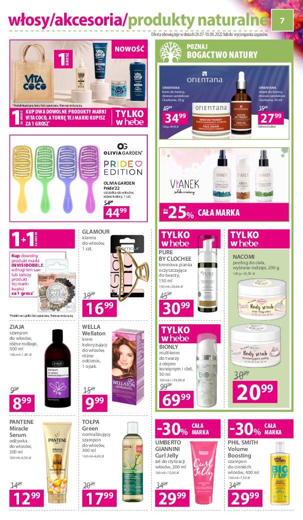 Gazetka promocyjna Hebe str. 7