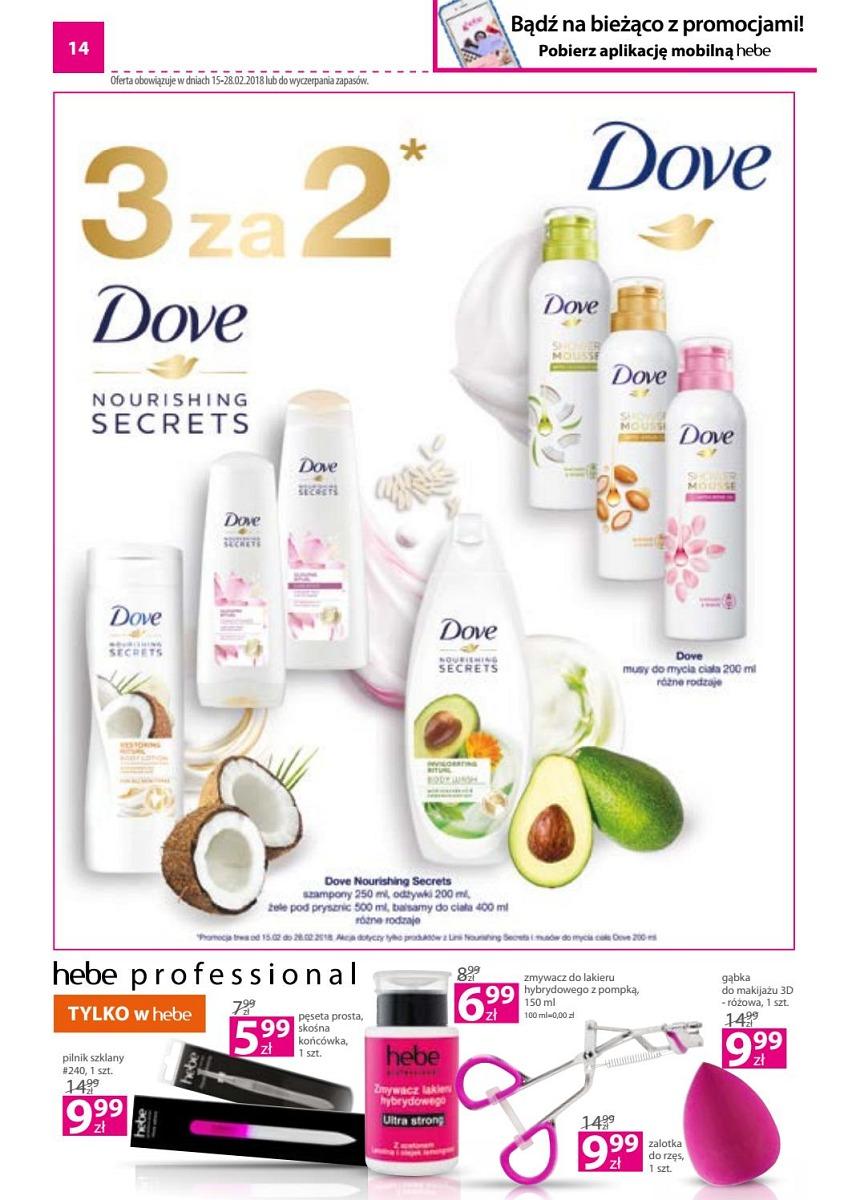 Gazetka promocyjna Hebe str. 14