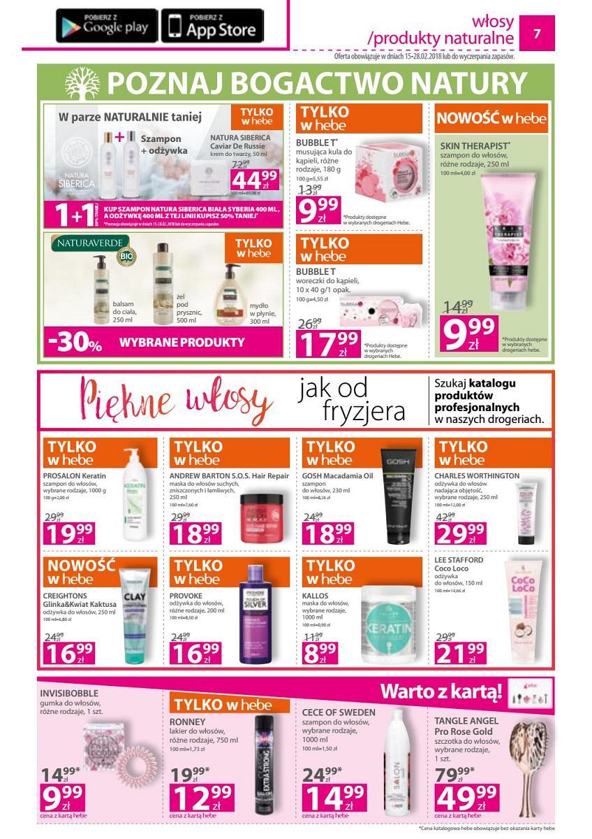 Gazetka promocyjna Hebe str. 7