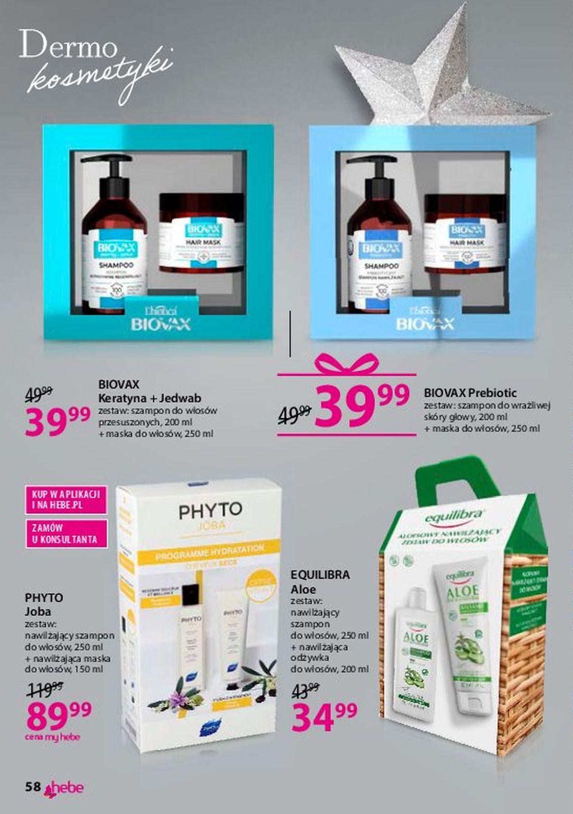 Gazetka promocyjna Hebe str. 58