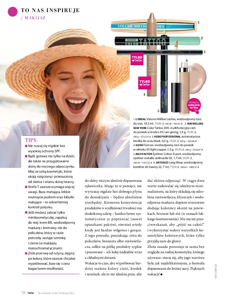 Gazetka promocyjna Hebe str. 78