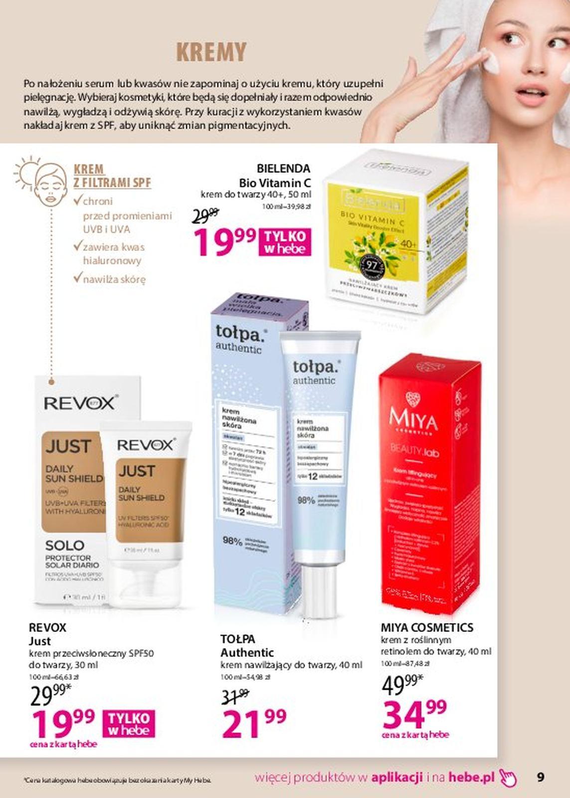Gazetka promocyjna Hebe str. 9