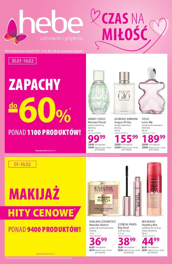 Gazetka promocyjna Hebe str. 1