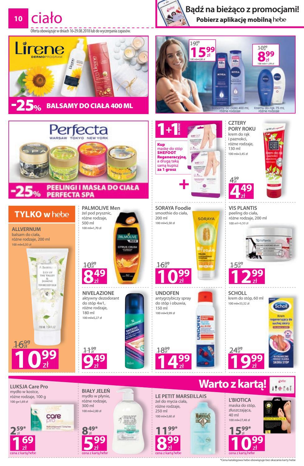 Gazetka promocyjna Hebe str. 10