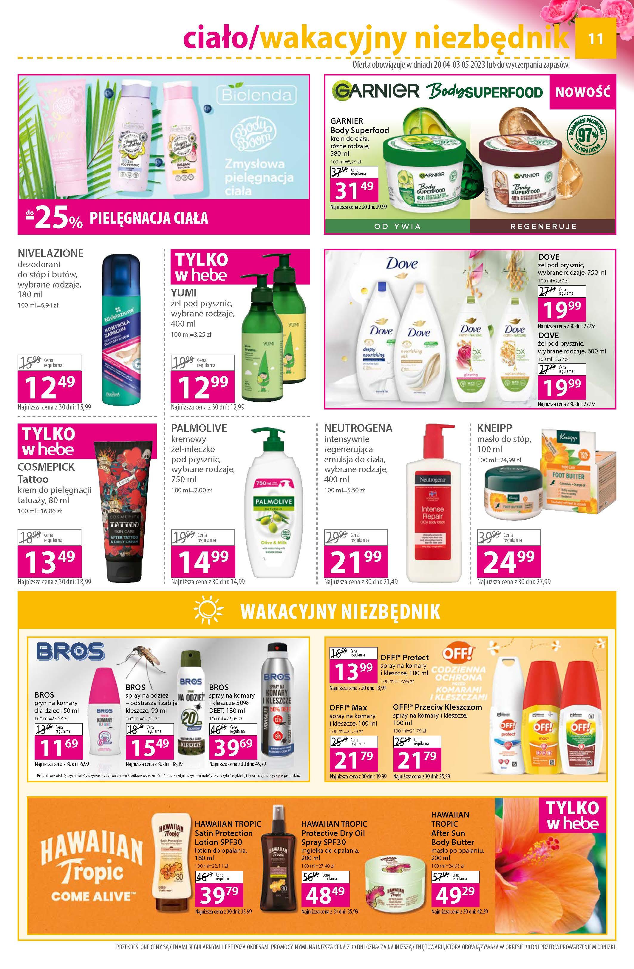 Gazetka promocyjna Hebe str. 11