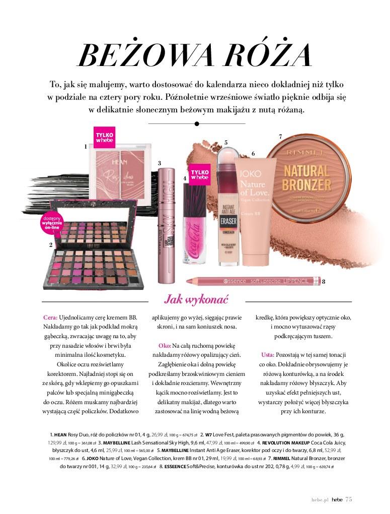 Gazetka promocyjna Hebe str. 75