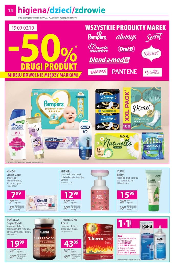 Gazetka promocyjna Hebe str. 14