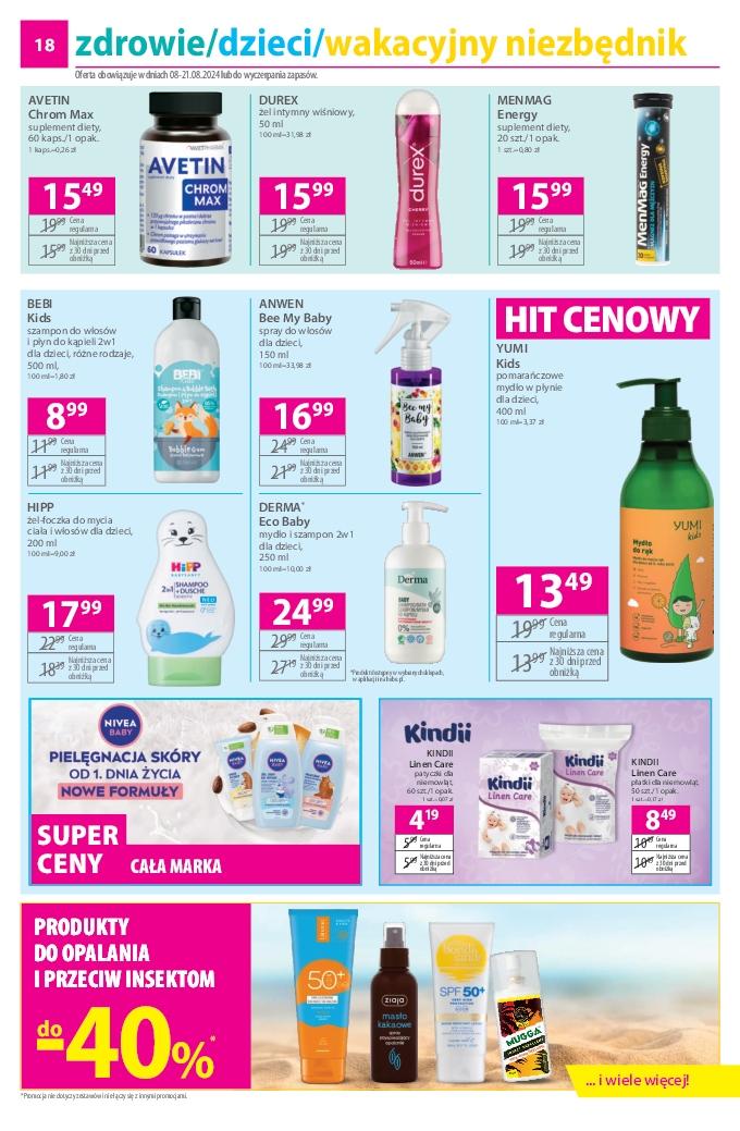 Gazetka promocyjna Hebe str. 18