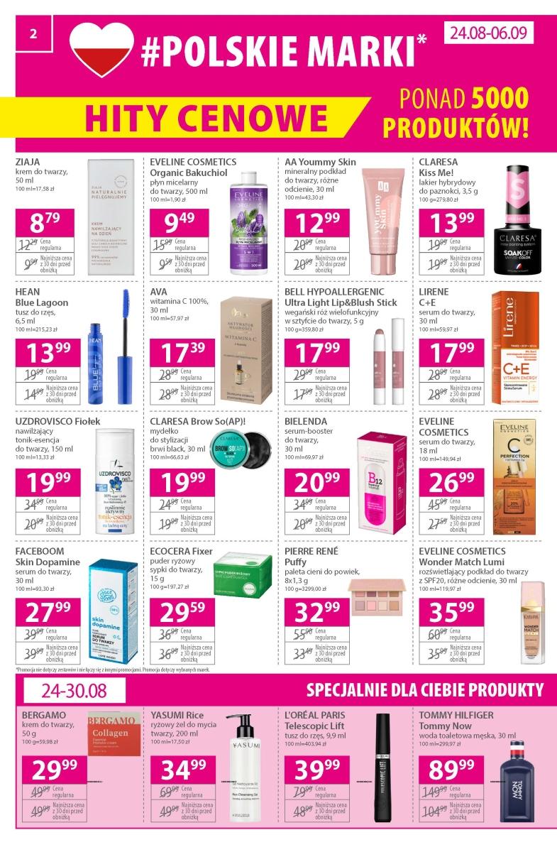 Gazetka promocyjna Hebe str. 2