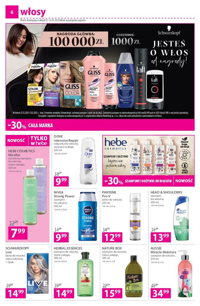 Gazetka promocyjna Hebe str. 6