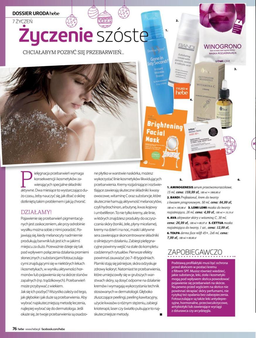 Gazetka promocyjna Hebe str. 76