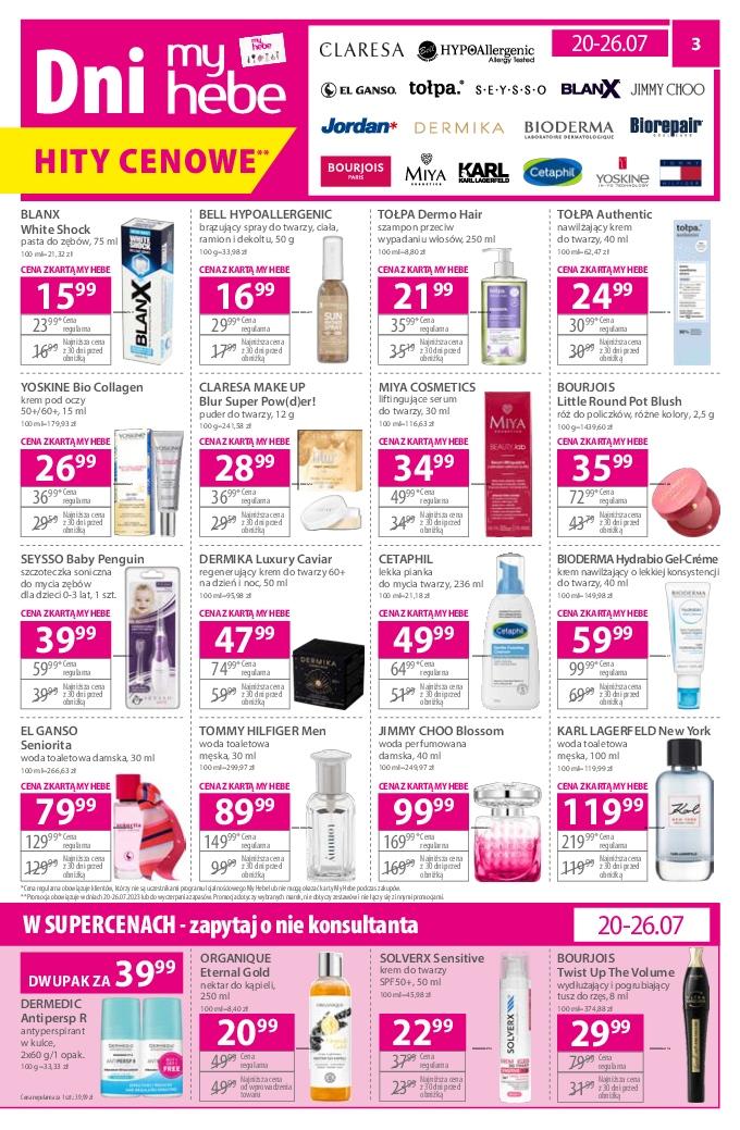 Gazetka promocyjna Hebe str. 3