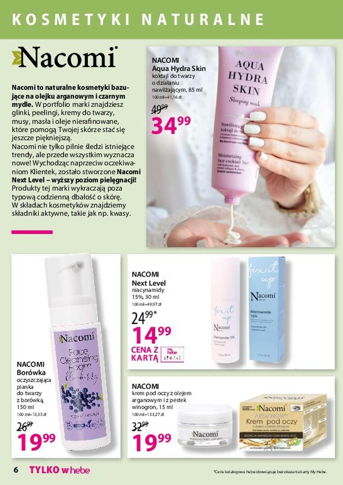 Gazetka promocyjna Hebe str. 6