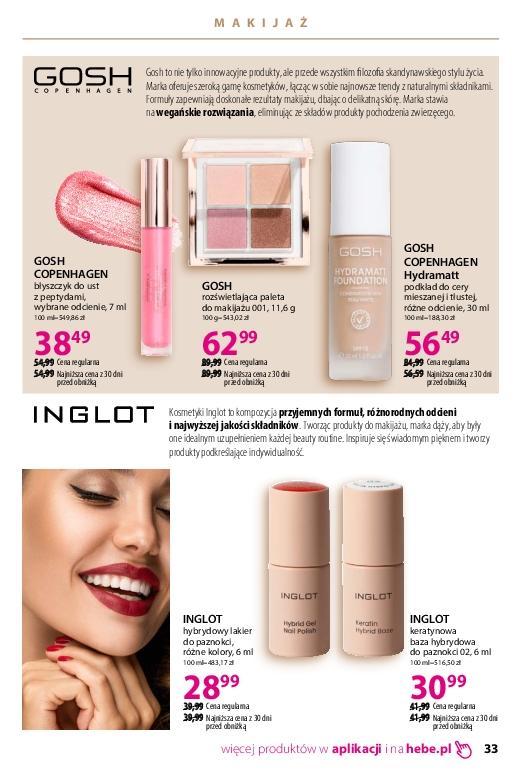 Gazetka promocyjna Hebe str. 33