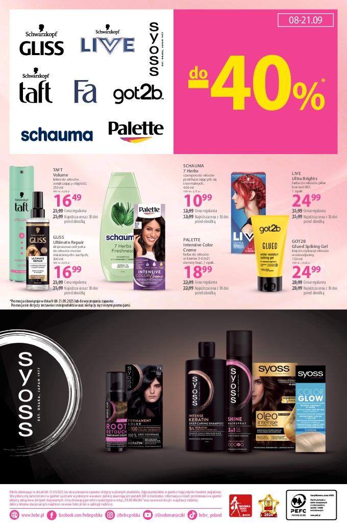 Gazetka promocyjna Hebe str. 18