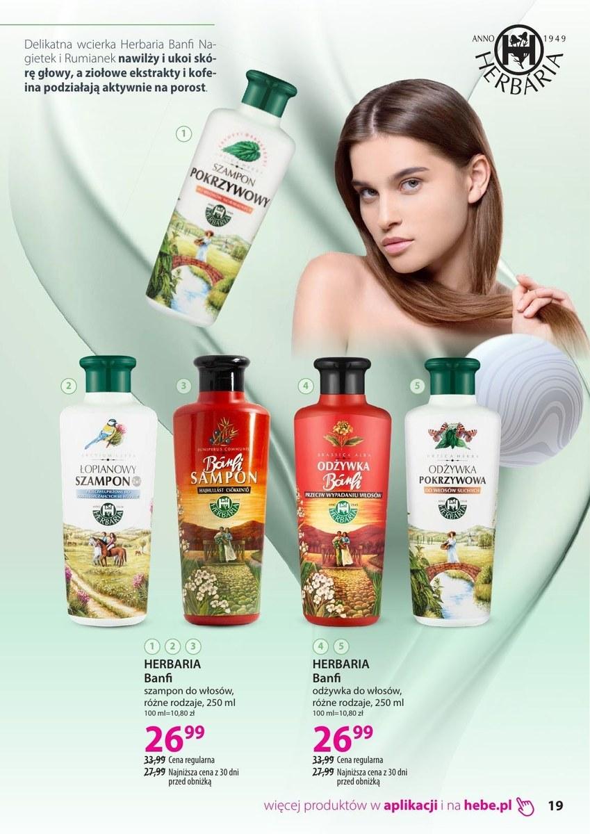 Gazetka promocyjna Hebe str. 19