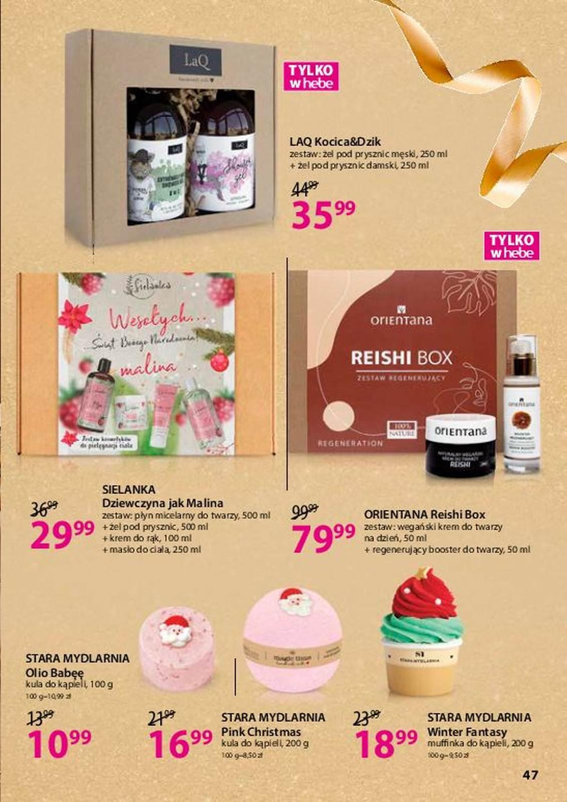 Gazetka promocyjna Hebe str. 47