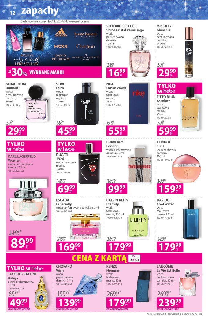 Gazetka promocyjna Hebe str. 12