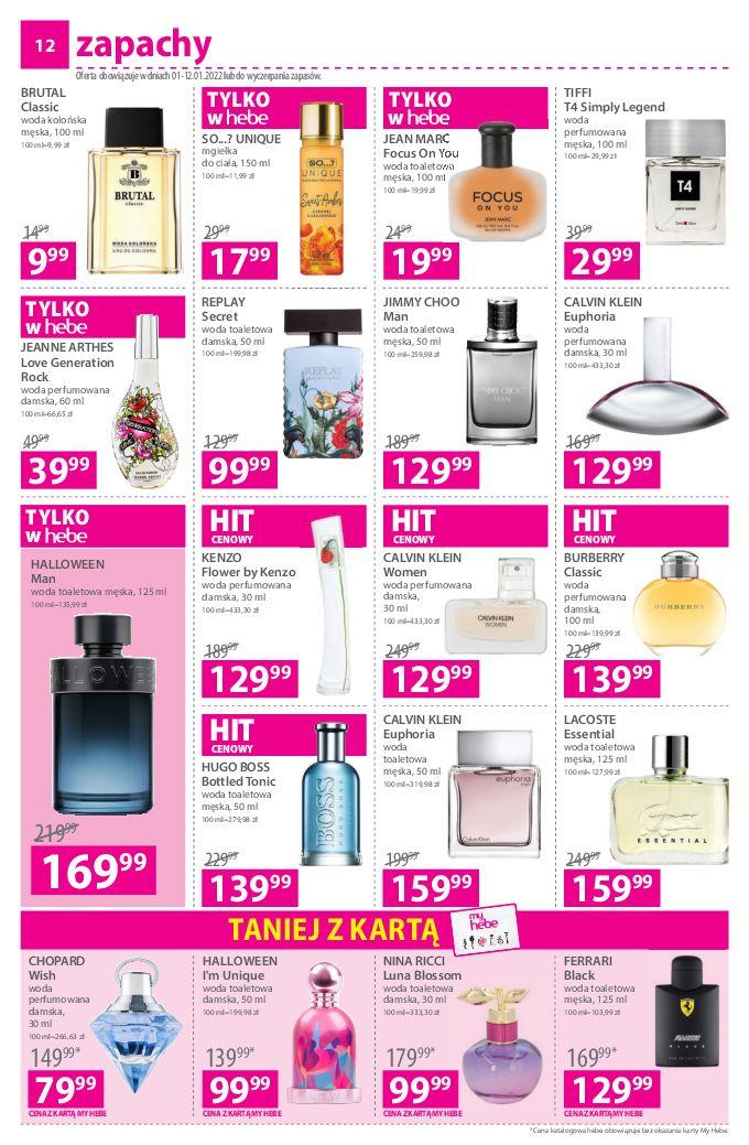 Gazetka promocyjna Hebe str. 12