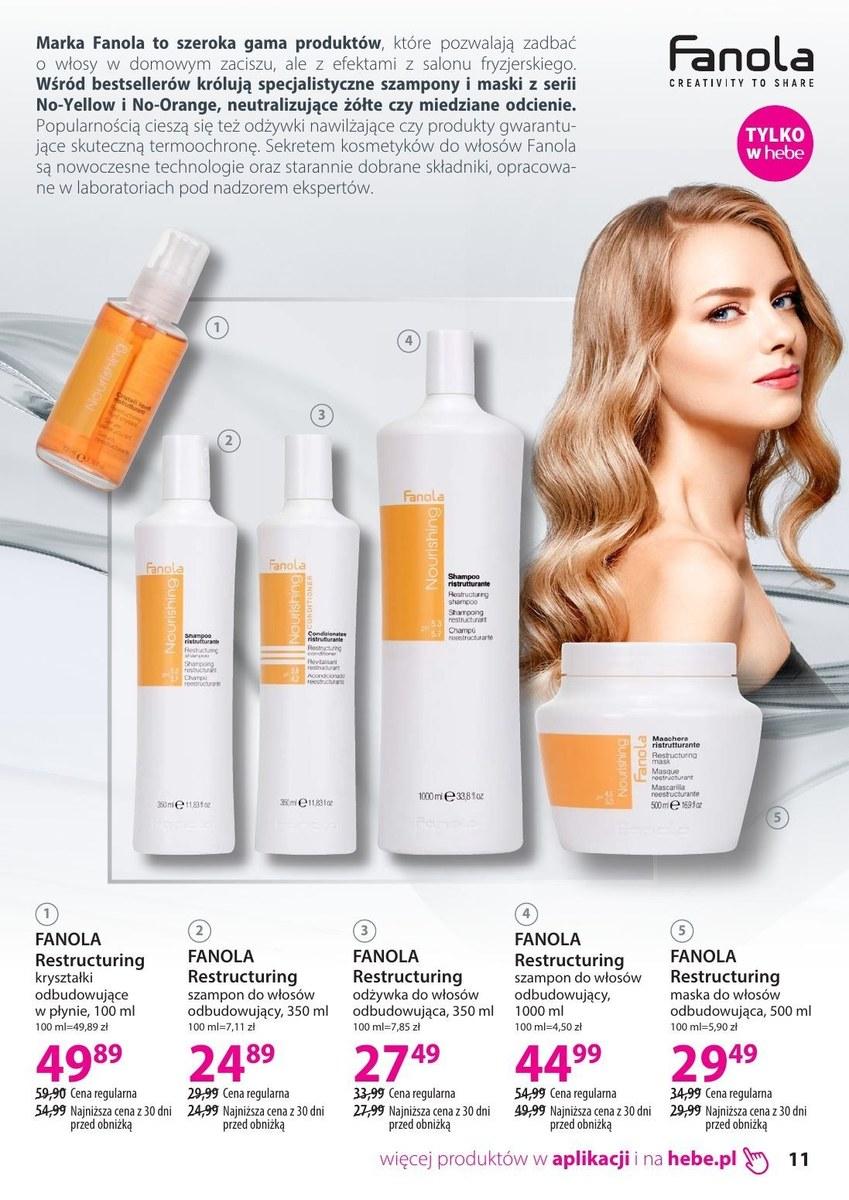 Gazetka promocyjna Hebe str. 11