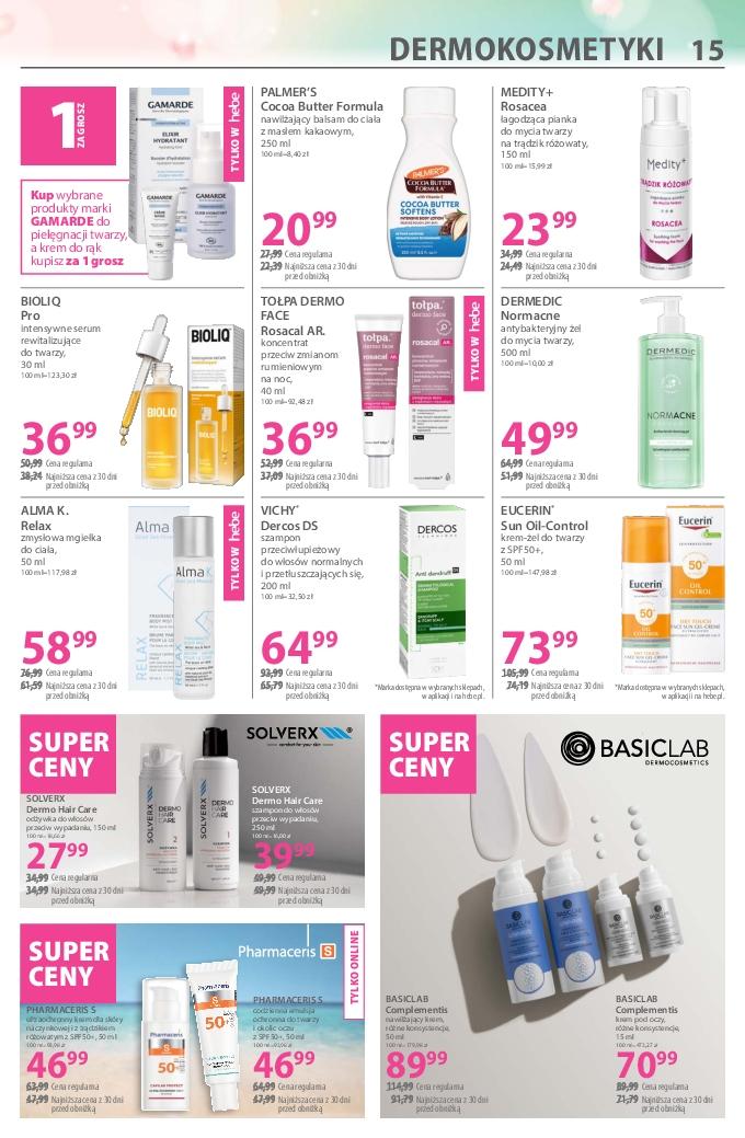 Gazetka promocyjna Hebe str. 15
