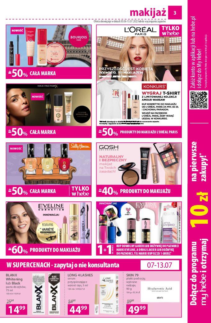Gazetka promocyjna Hebe str. 3