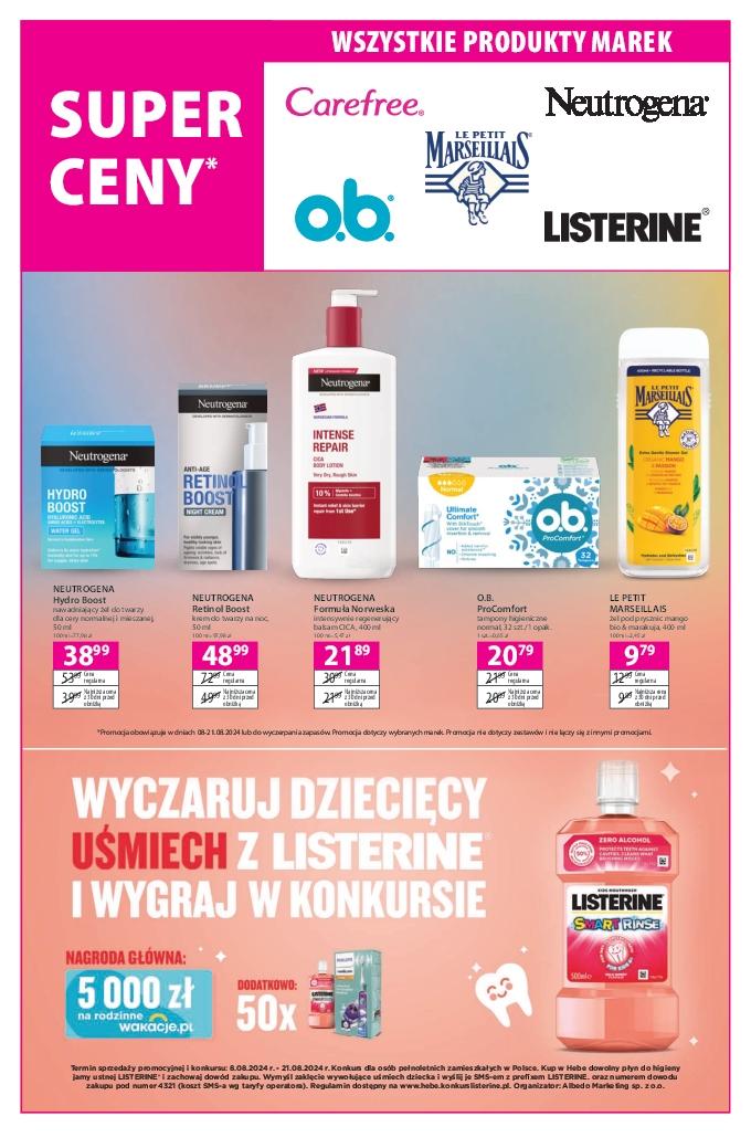 Gazetka promocyjna Hebe str. 12