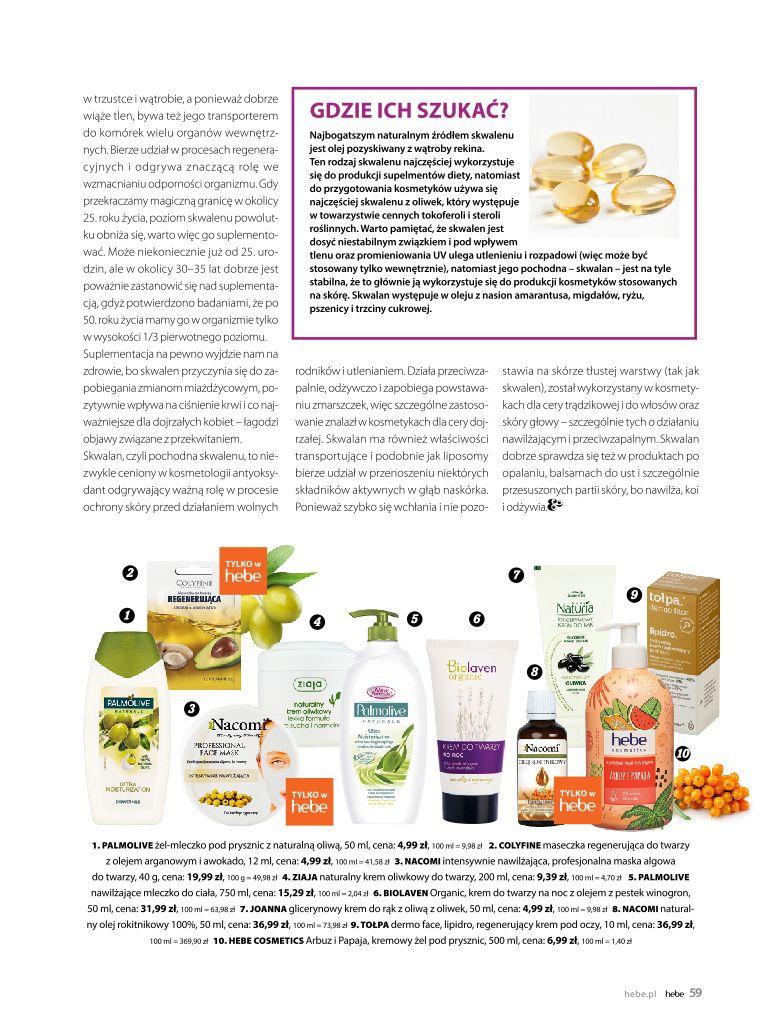 Gazetka promocyjna Hebe str. 59