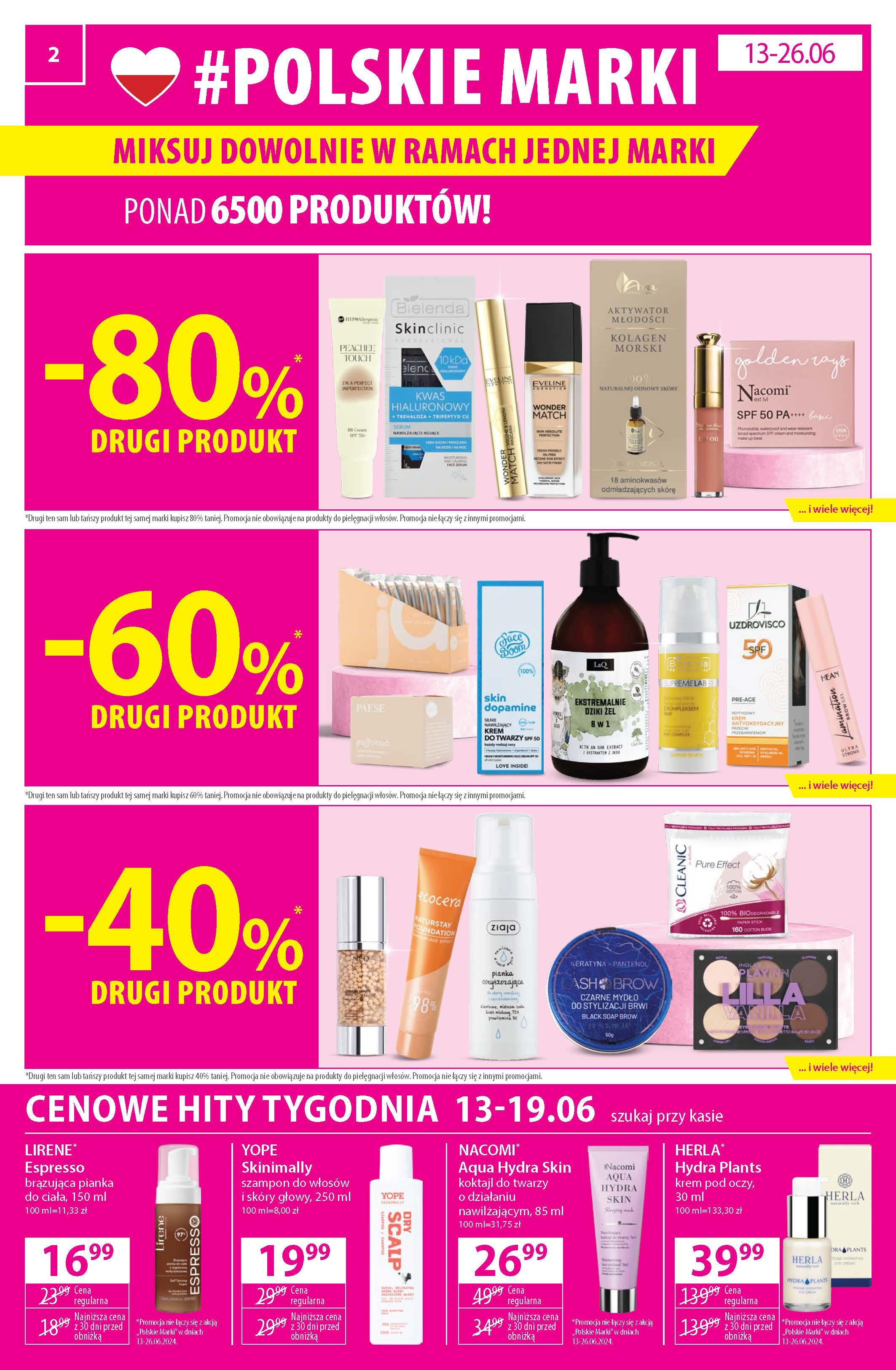 Gazetka promocyjna Hebe str. 2