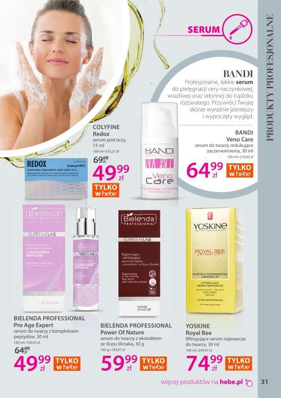 Gazetka promocyjna Hebe str. 31