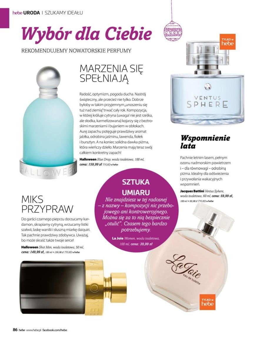 Gazetka promocyjna Hebe str. 86