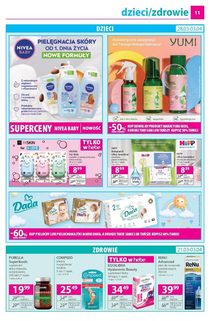 Gazetka promocyjna Hebe str. 11