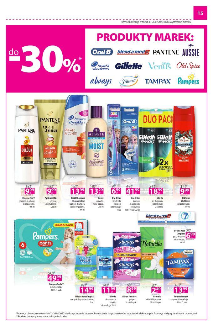 Gazetka promocyjna Hebe str. 15