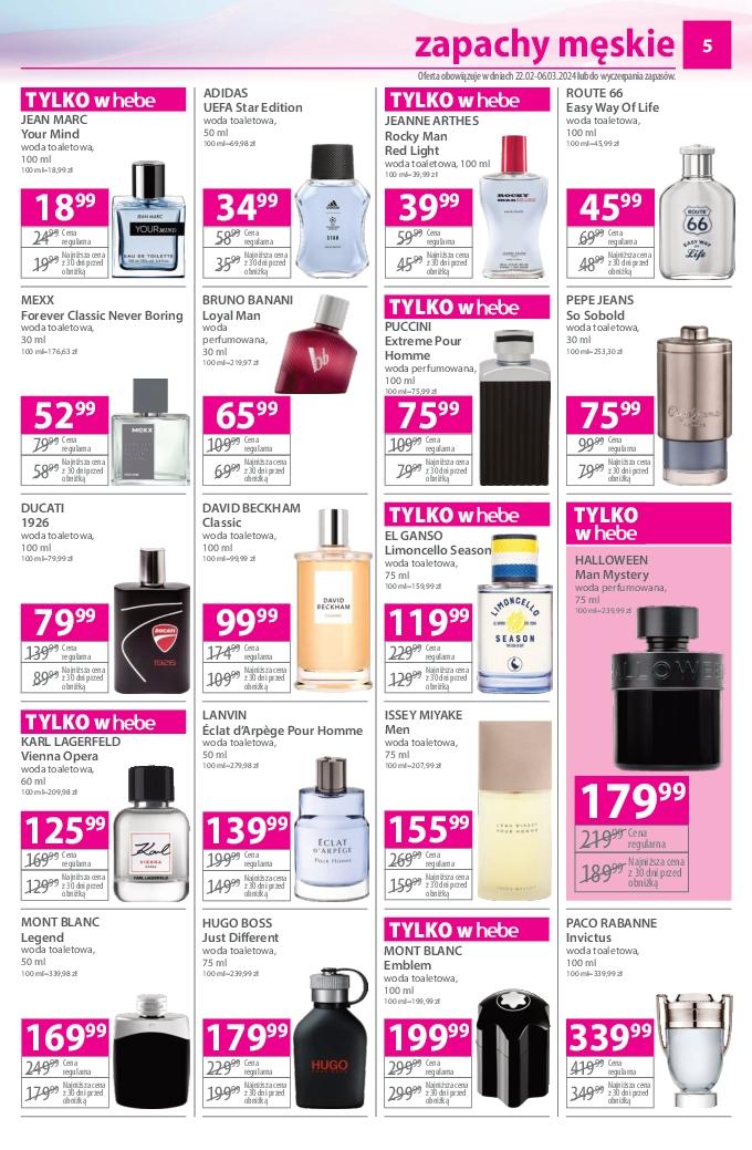 Gazetka promocyjna Hebe str. 5