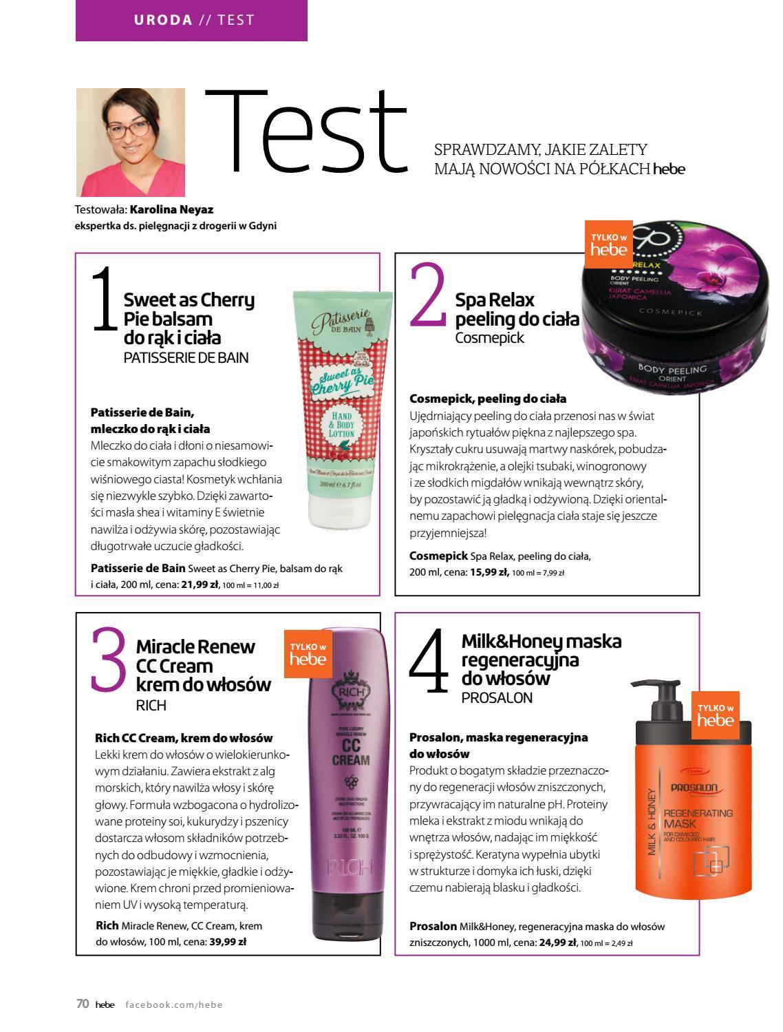 Gazetka promocyjna Hebe str. 70