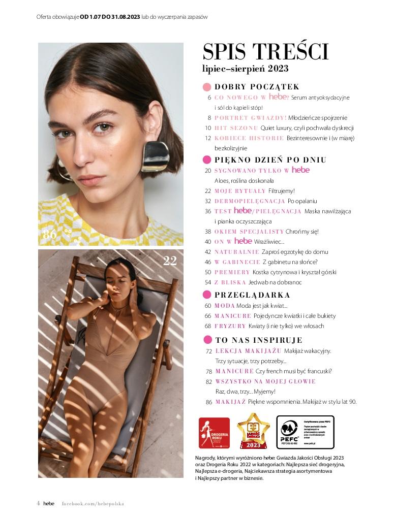 Gazetka promocyjna Hebe str. 4