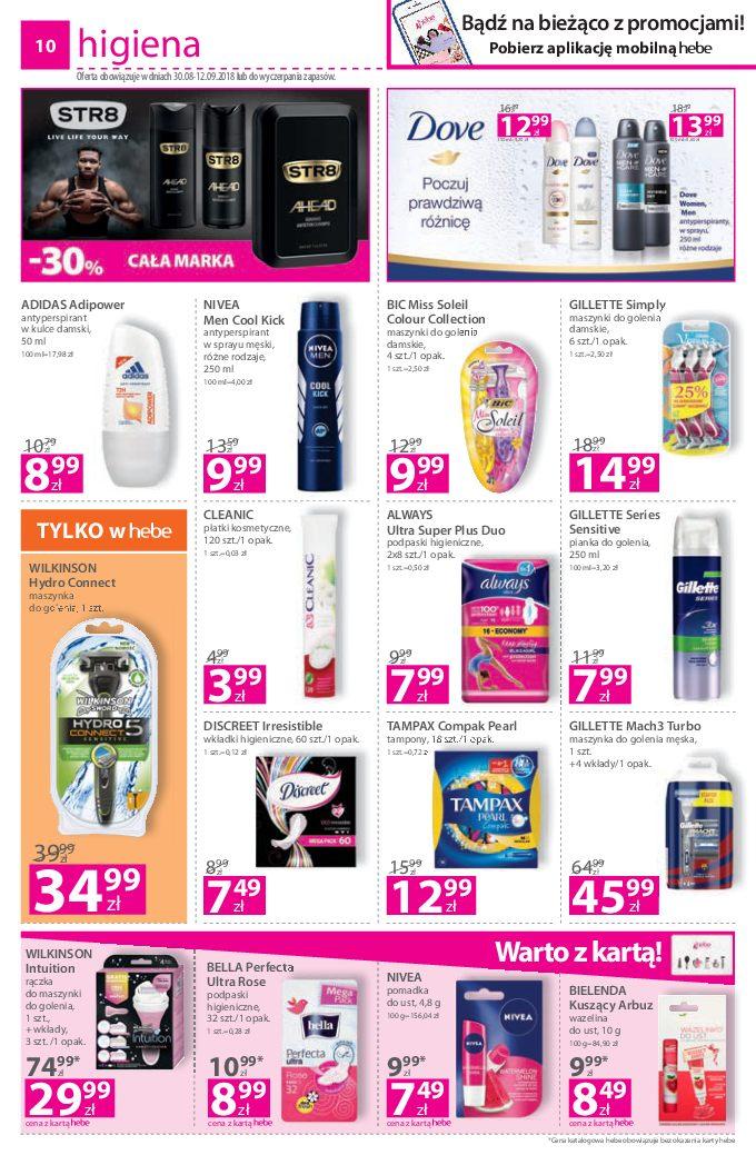 Gazetka promocyjna Hebe str. 10