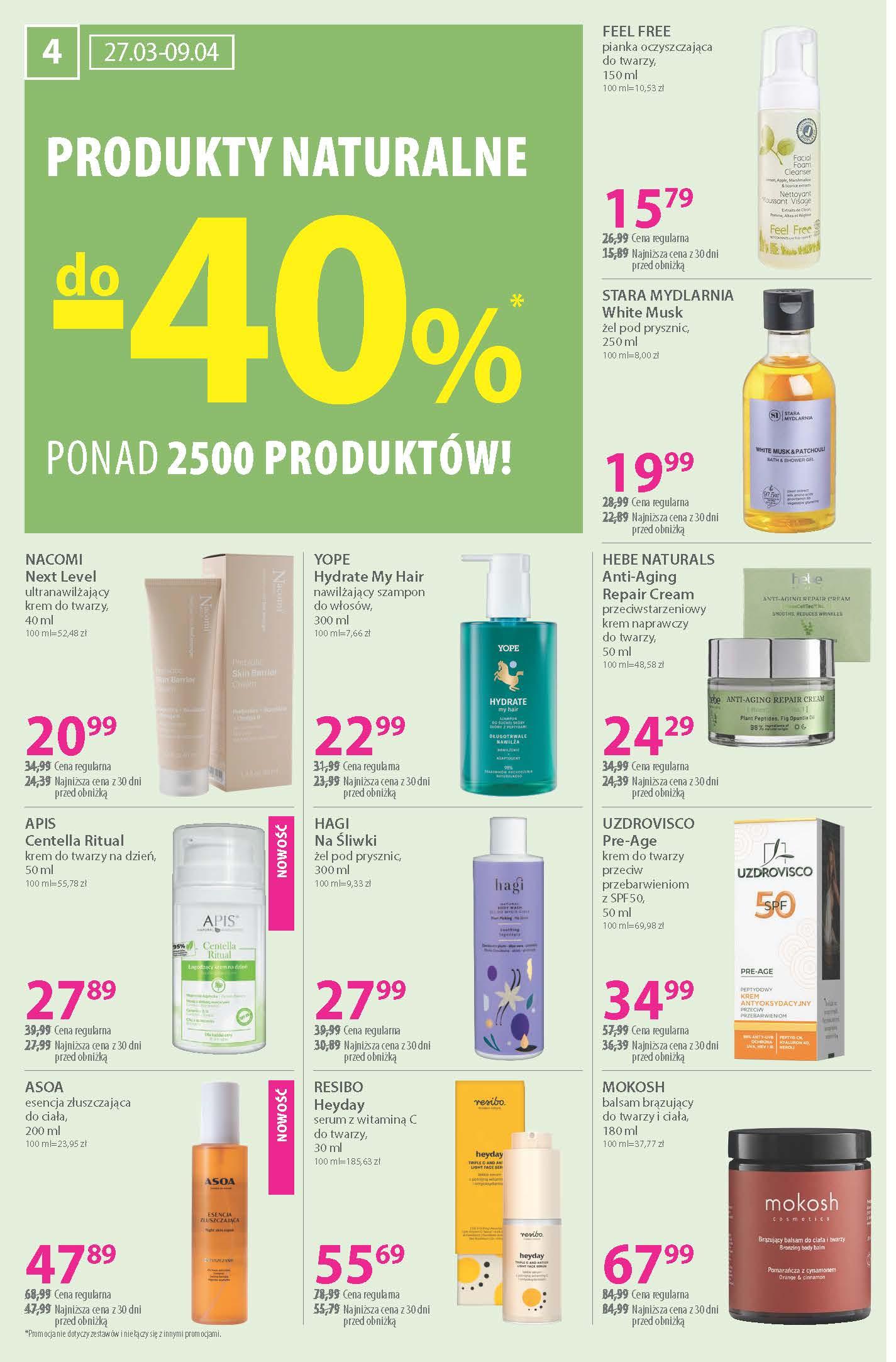 Gazetka promocyjna Hebe str. 4