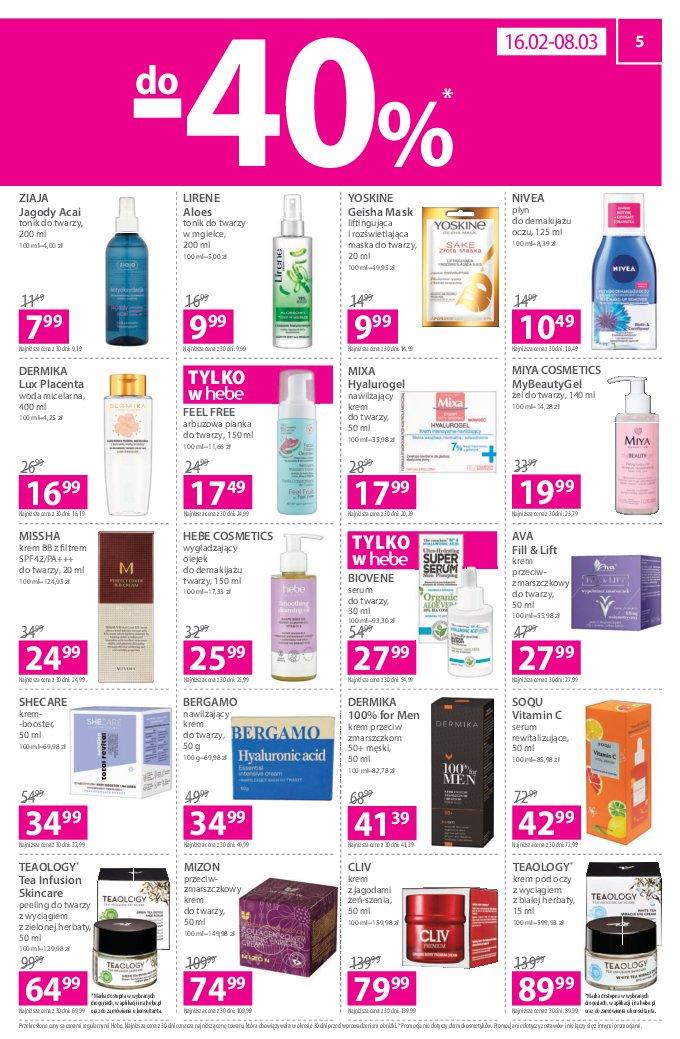 Gazetka promocyjna Hebe str. 5