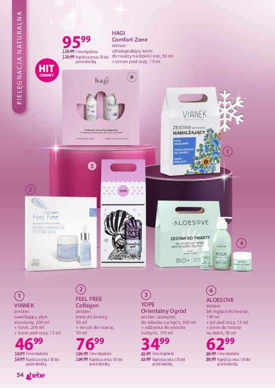 Gazetka promocyjna Hebe str. 54