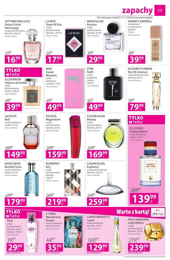 Gazetka promocyjna Hebe str. 11