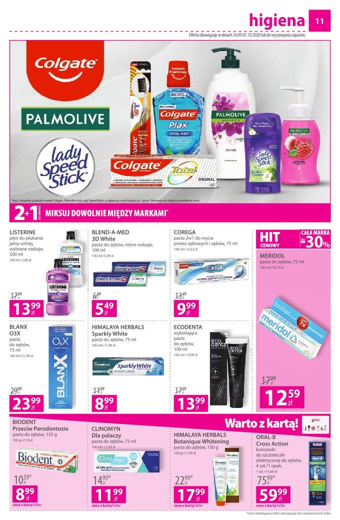 Gazetka promocyjna Hebe str. 11